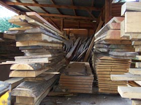 Air Dried Timber.