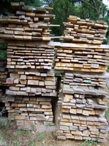 Air Dried Timber.